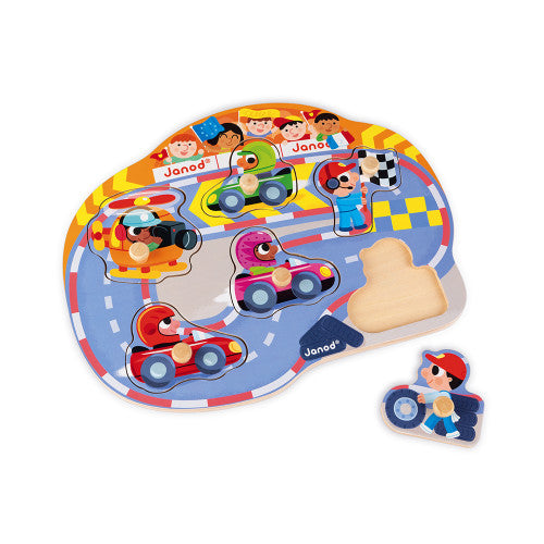Janod Happy Racing Puzzle