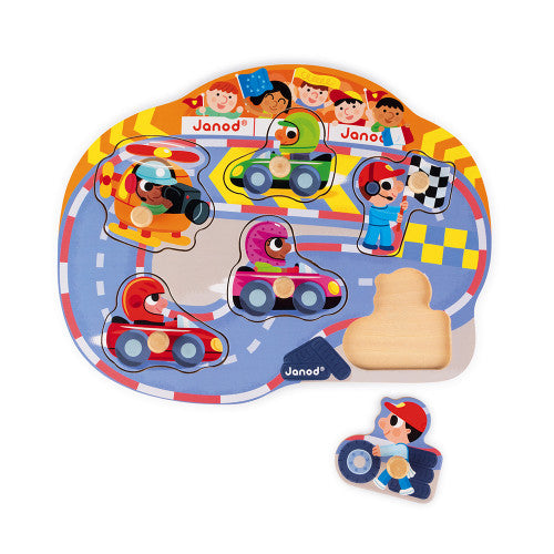 Janod Happy Racing Puzzle