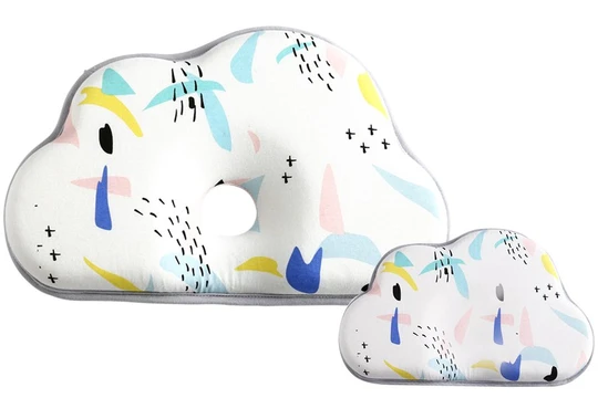 Olive & Cloud Baby Head Shaping Pillow (with extra pillowcase)