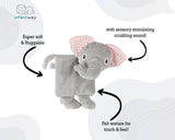 Infantway Huggabooks Elephant Plush Toy Cloth Book