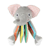Infantway Huggabooks Elephant Plush Toy Cloth Book