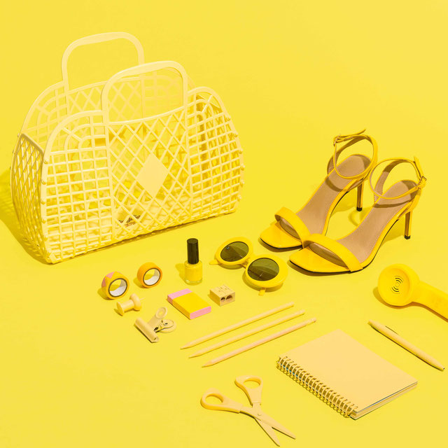 Sun Jellies Retro Basket