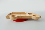 Bubbaboo Bamboo Fire Truck Suction Plate