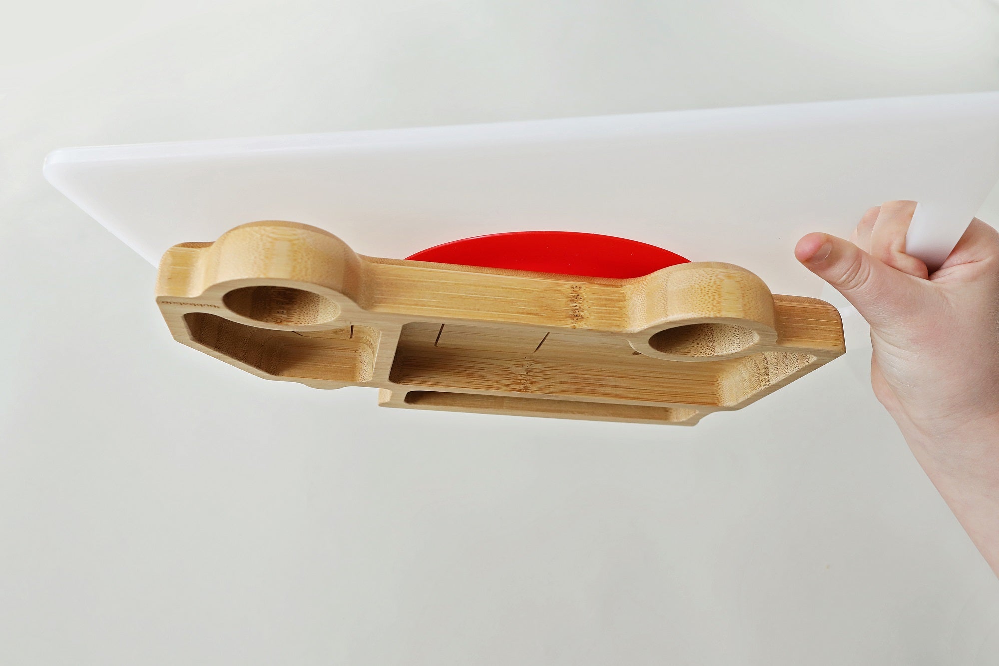 Bubbaboo Bamboo Fire Truck Suction Plate
