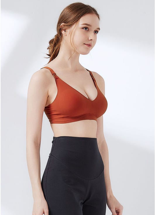 Mamaway Ultra Silky Seamless Maternity & Nursing Bra