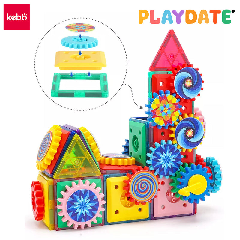 Playdate Kebo Gear Magnetic Tiles