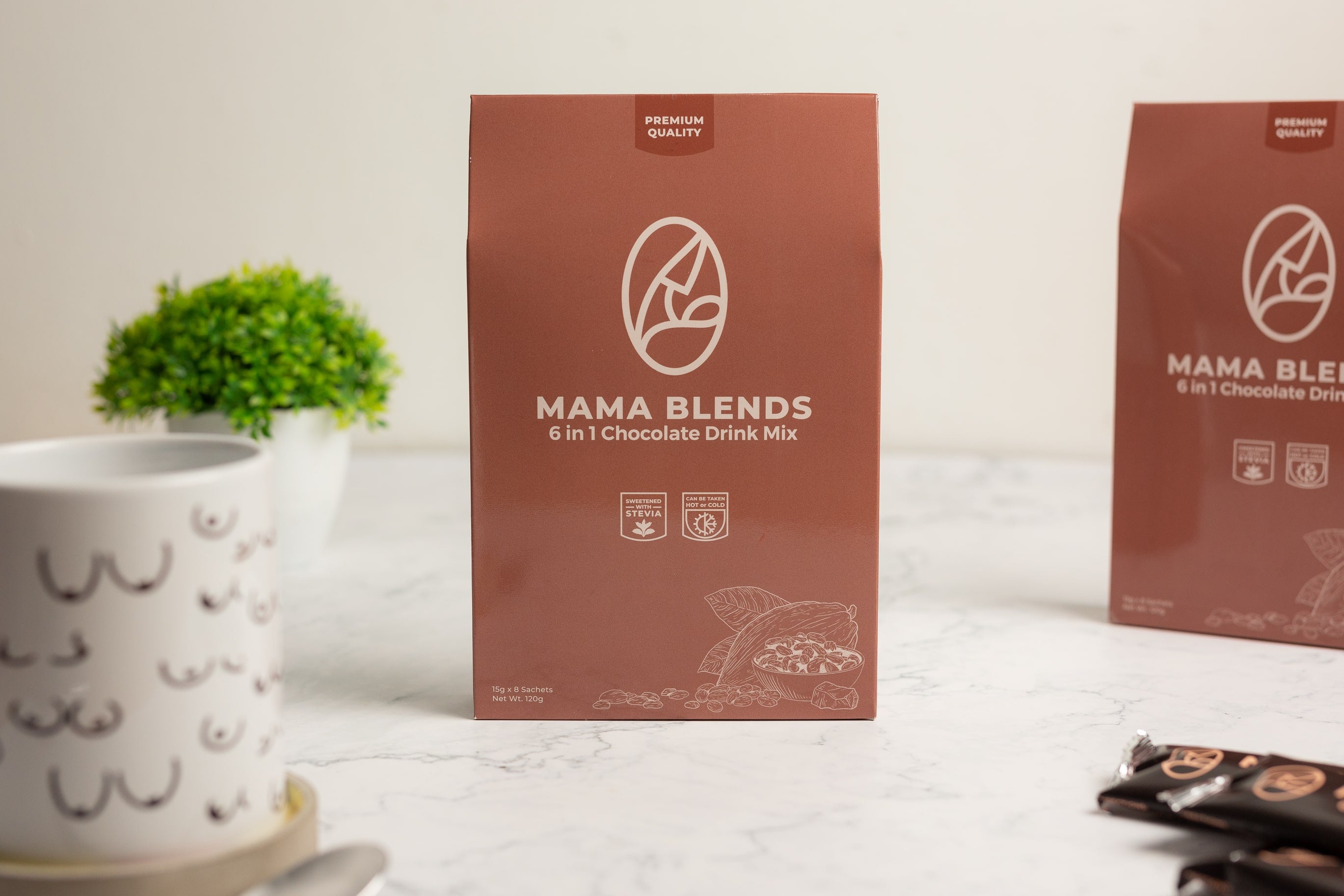 Mama Blends 6 in 1 Chocolate Drink