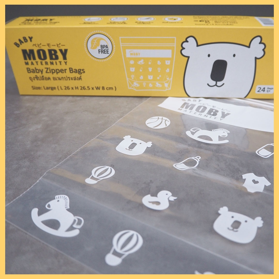 Baby Moby Zipper Bag