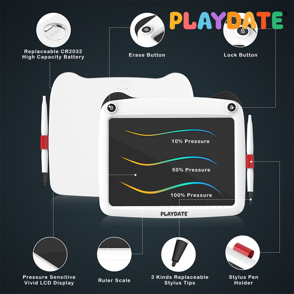 Playdate Panda Sketch Kids Writing Tablet