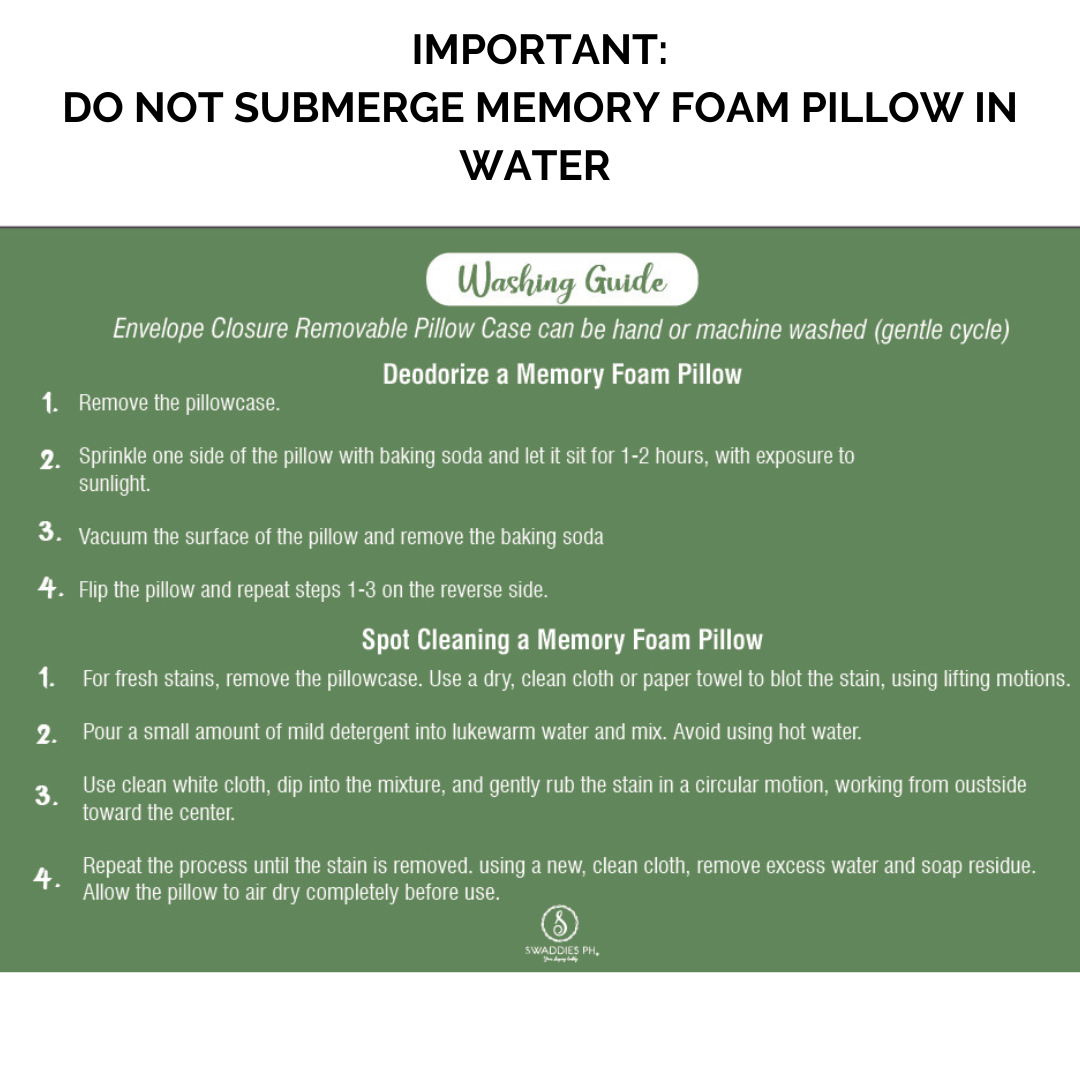 Swaddies Newborn Memory Foam Head Shaping Pillow