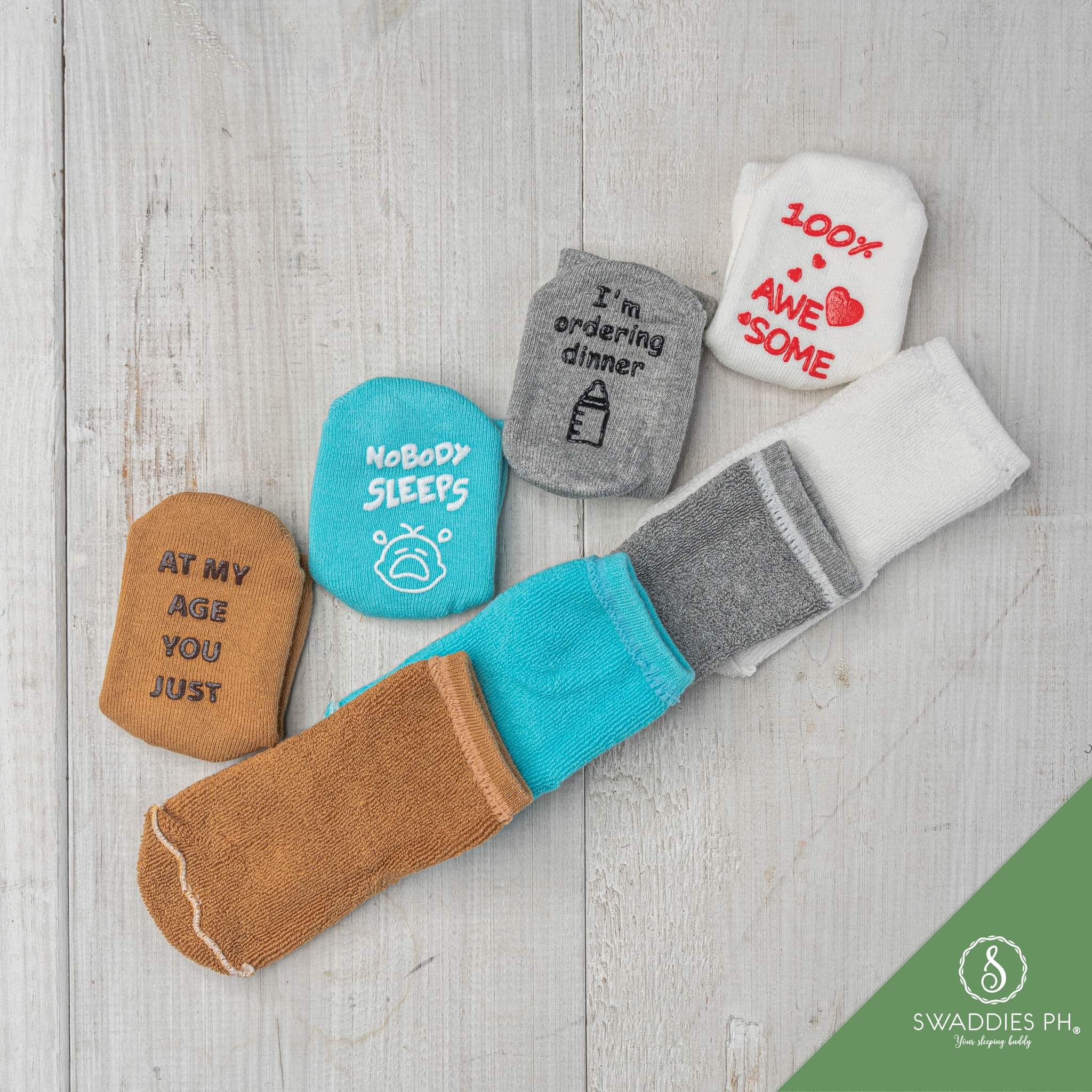 Swaddies Baby Non-slip Socks