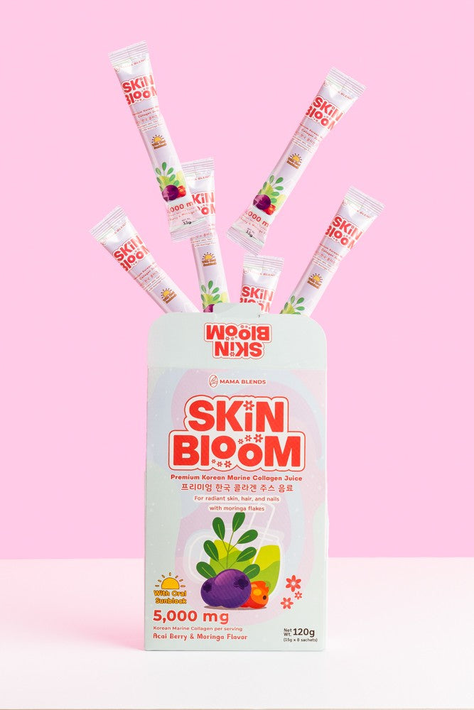 Mama Blends Skin Bloom Premium Korean Collagen Juice Drink