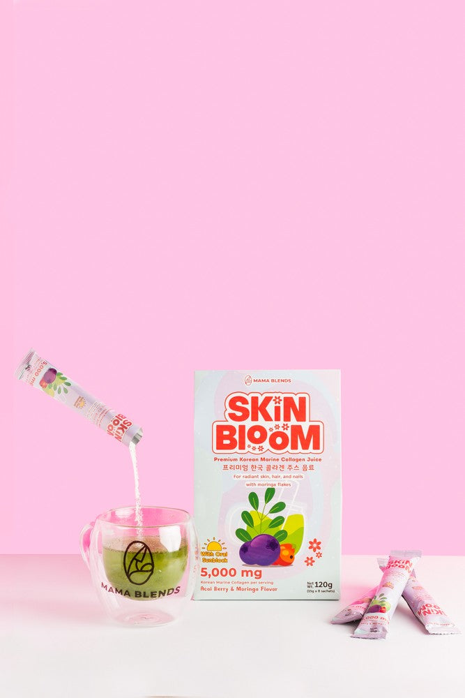 Mama Blends Skin Bloom Premium Korean Collagen Juice Drink