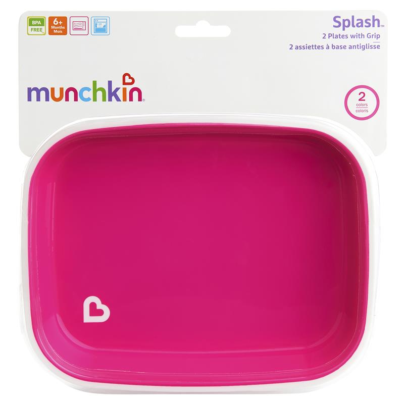 Munchkin Splash Toddler Plates (2 Pack)