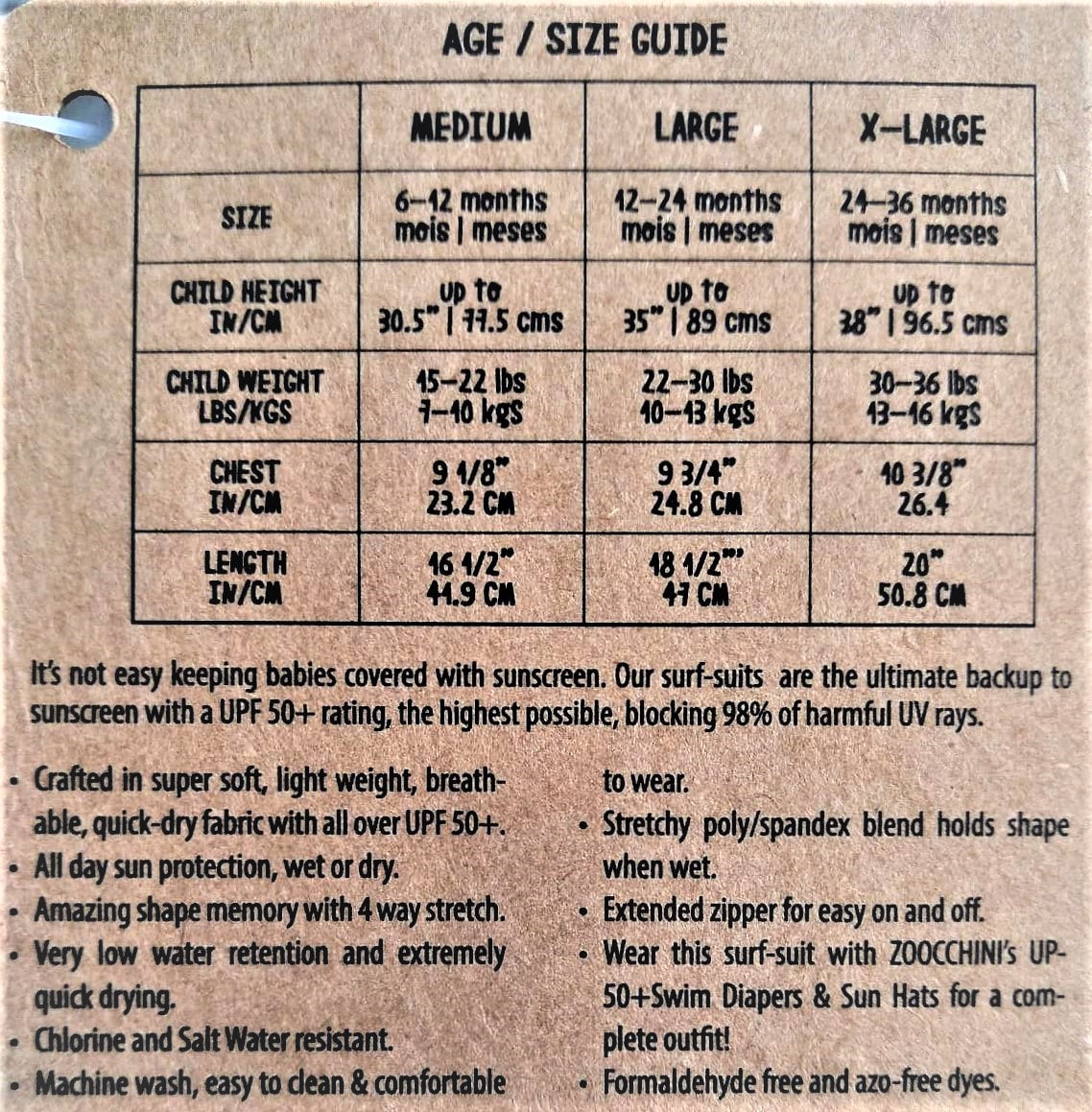 Zoocchini UPF50 Swimsuit (Baby/Toddler)