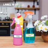 Totsafe Label N Go Write-On Self-Laminating Stickers