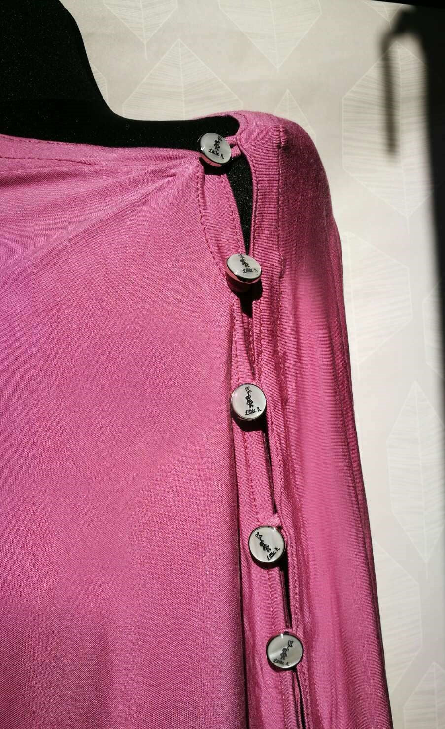 Little K Side Button Nursing Poncho