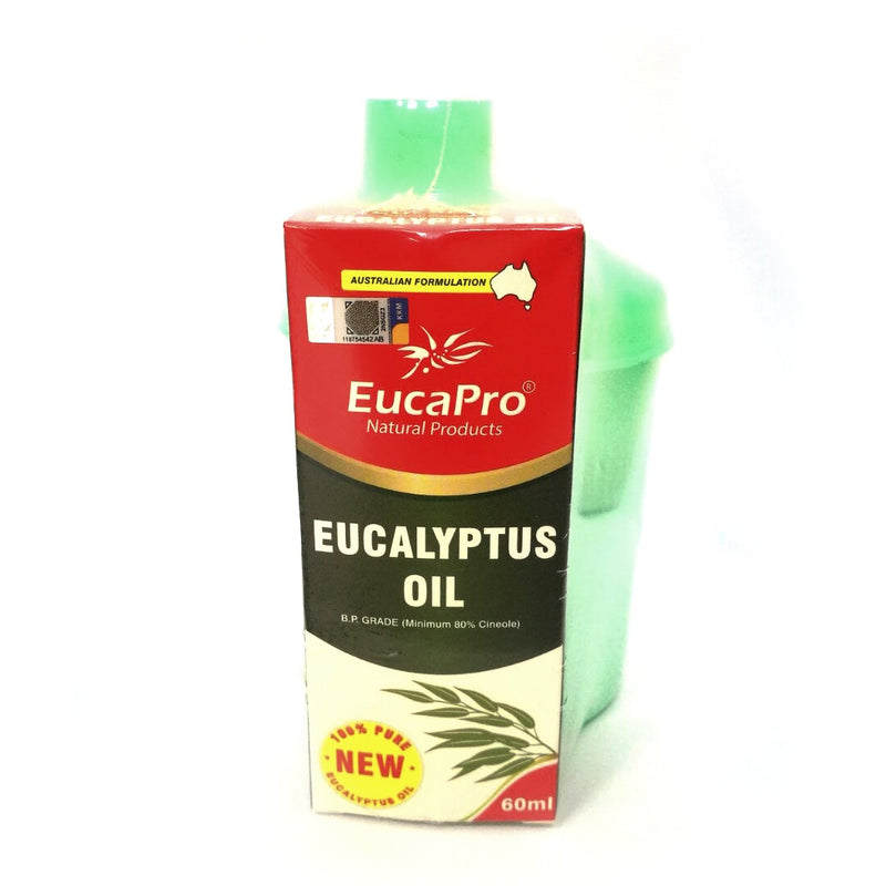Eucapro Eucalyptus Oil 60ml with Inhaler