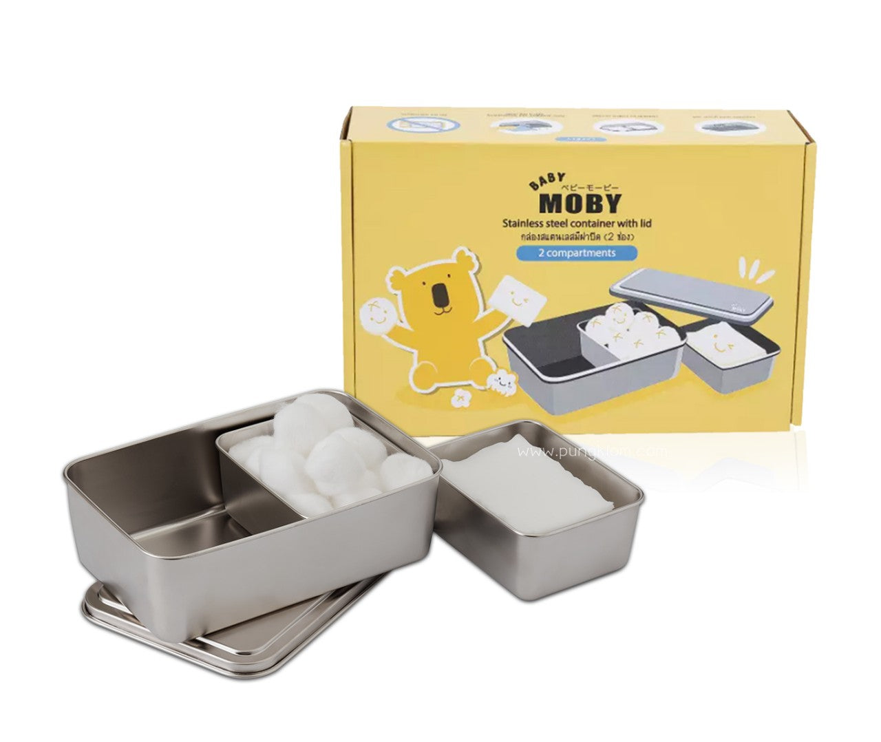 Baby Moby Stainless Steel Container