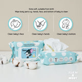 Baby Moby 99.9% Pure Water Wipes