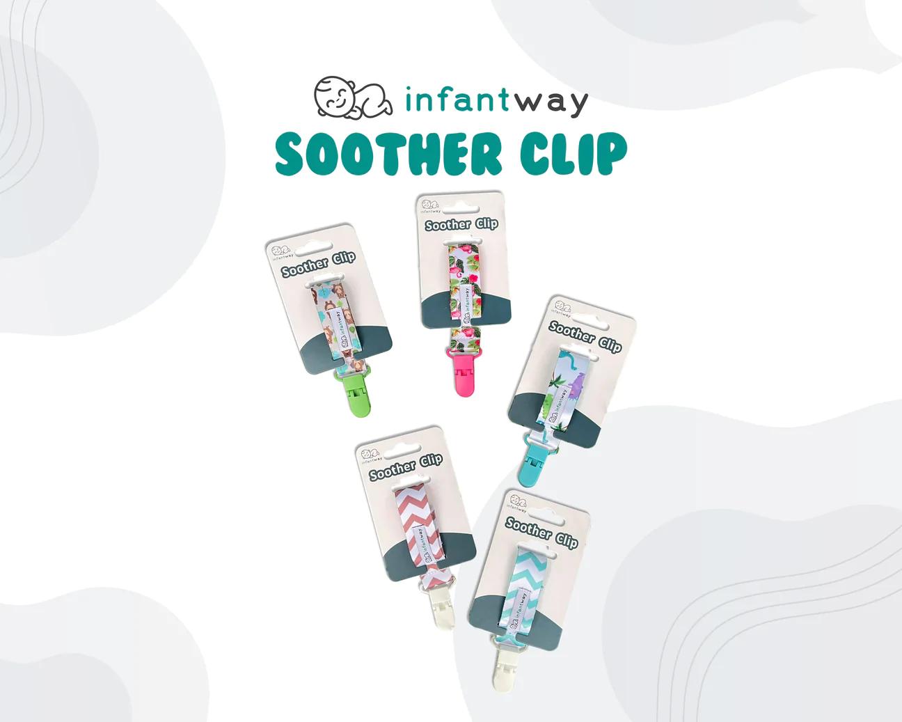 Infantway Soother Clips