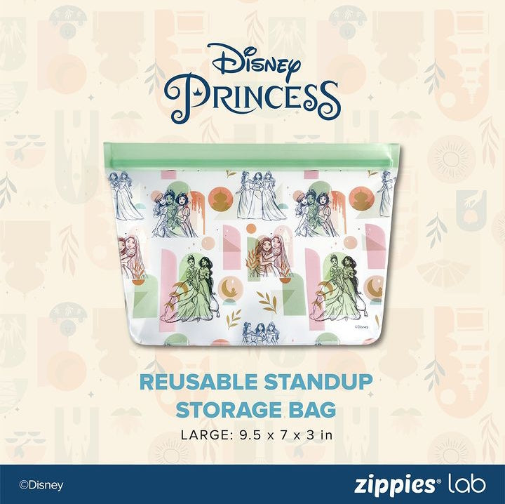 Zippies Lab Disney Princess Standup Storage Bag 3-pc Set