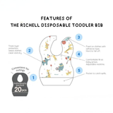 Richell Disposable Toddler / Baby Bib