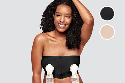 Medela Freestyle Hands-Free Breast Pump & Hands Free Pumping Bustier, Easy  Expressing Pumping Bra with Adaptive Stretch for Perfect Fit