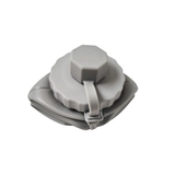 Clever Spaces Silicone Foldable Travel Bottle
