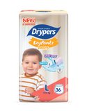 Drypers DryPantz Tape Diaper