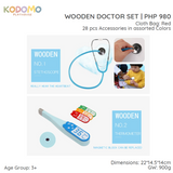 Kodomo Playhouse Wooden Doctor Set