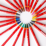 Flower Monaco Fancy Colored Pencils