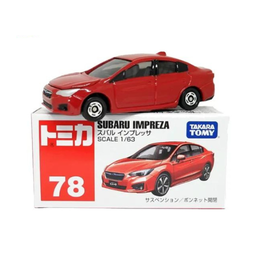 Tomica No. 78 1 63 Subaru Impreza G4 Mighty Baby PH