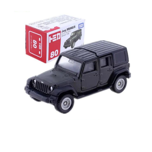 Tomica No.80 Jeep Wrangler Black