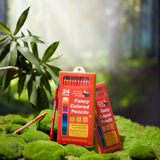 Flower Monaco Fancy Colored Pencils