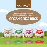 Farm to Baby Organic Rice Rusk 30g - Apple