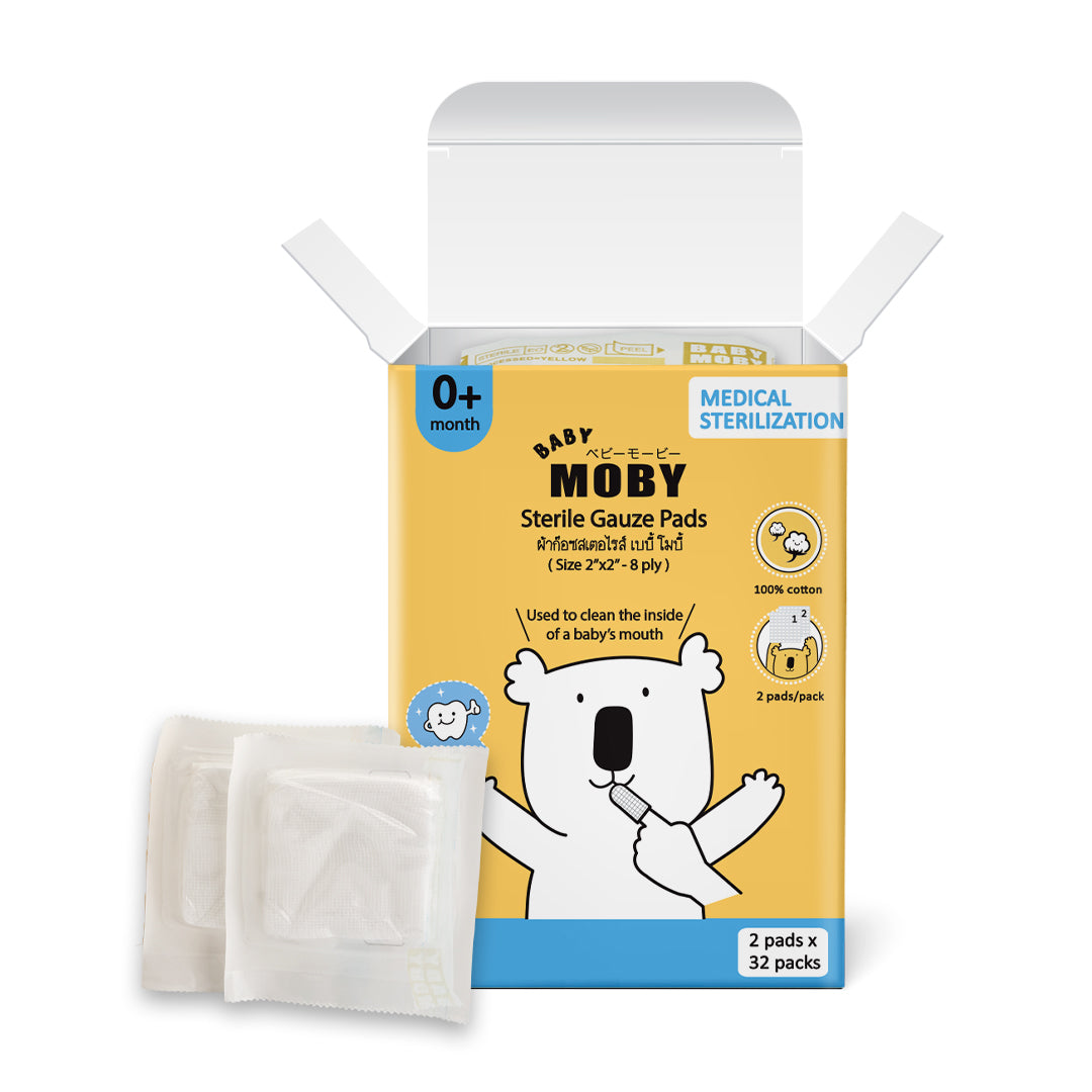 Baby Moby Sterile Gauze Pads