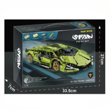 Kiddora Green LR Supercar Bricks