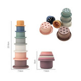 Kodomo Playhouse Silicone Stacking Cups