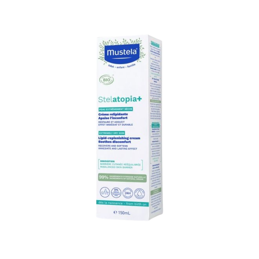 Mustela Stelatopia+ Lipid Replenishing Cream Bio 150ml
