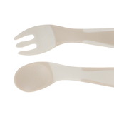 Richell TLI Palm Grip Spoon & Fork with case