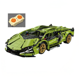Kiddora Green LR Supercar Bricks