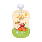 Farm to Baby Organic Rainbow Fruit Juice 100ml - Apple & Carrot