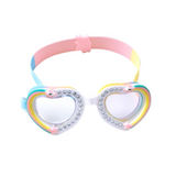 Swimzies Kids Swimming Goggles Gem Vision  - Unicorn Heart