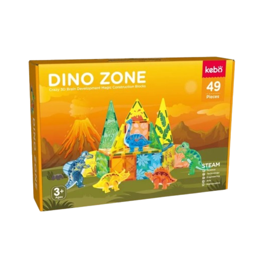 Playdate Kebo Dino Zone 49pcs