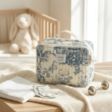 Emong Baby Toile De Jouy Waterproof Pouch