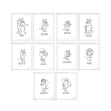 Artlings Bluey Color Fun Kit