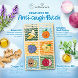 Cottoncare Organic Anti-Cough Patch