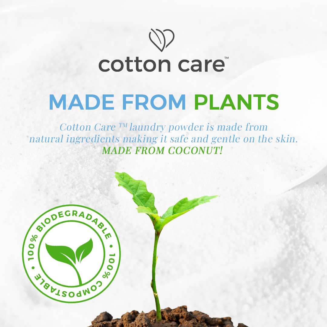 Cottoncare Ultra-Sensitive Unscented Natural Laundry Powder 1kg