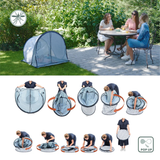Babymoov Anti-UV Tent 50+ SPF Protection - Blue Waves